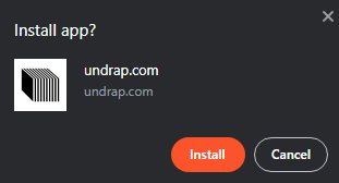undrap.com app